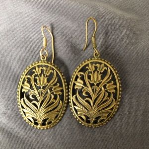 Fleur de lis earrings